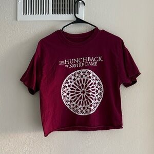 Maroon Hunchback of Notre Dame T-Shirt